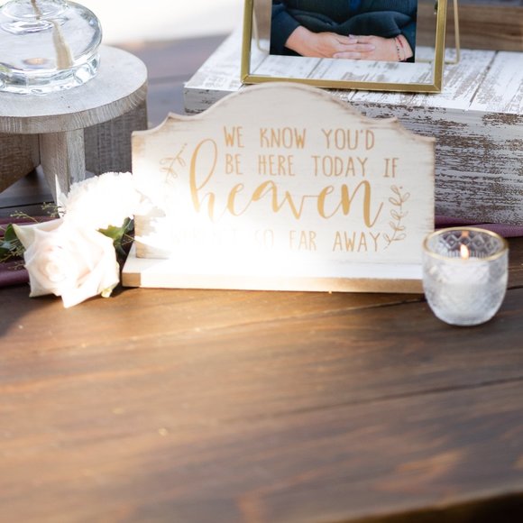 We Know You'd Be Here Today Wood Decor - Picture 4 of 4